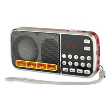 Lightweight Mini USB FM Radio with MP3 Support for Effortless Music Enjoyment
