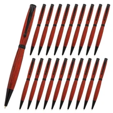 Fancy Pen Kit, Black Chrome Finish, 20 Pack, Legacy Woodturning