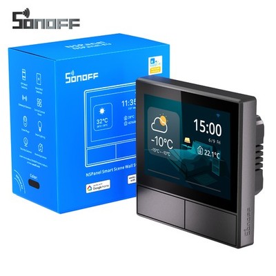SONOFF NSPanel Smart Wandschalter Touch Szene Display Lichtschalter APPSteuerung