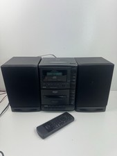 Matsui MCH 650 CD Micro HiFi System With Speakers Remote Working