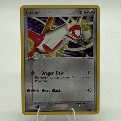 Latias 4/10 EX Trainer Kit 1: Latias & Latios Holo MODERATELY PLAYED