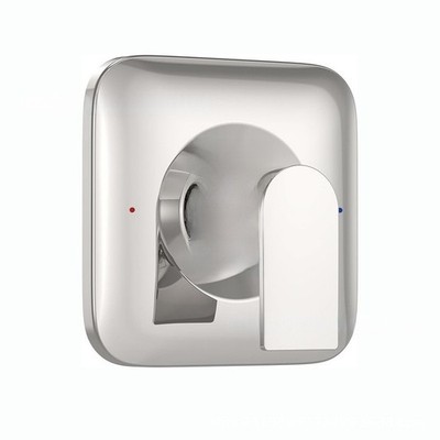 Gebürstetes Nickel Quadratisch Regenduschkopf Set mit Posi Temp Balance Ventil