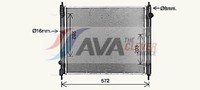 MotorküHler WasserküHler ** Clever FIT ** AVA Clever Choice DN2477 FüR Nissan