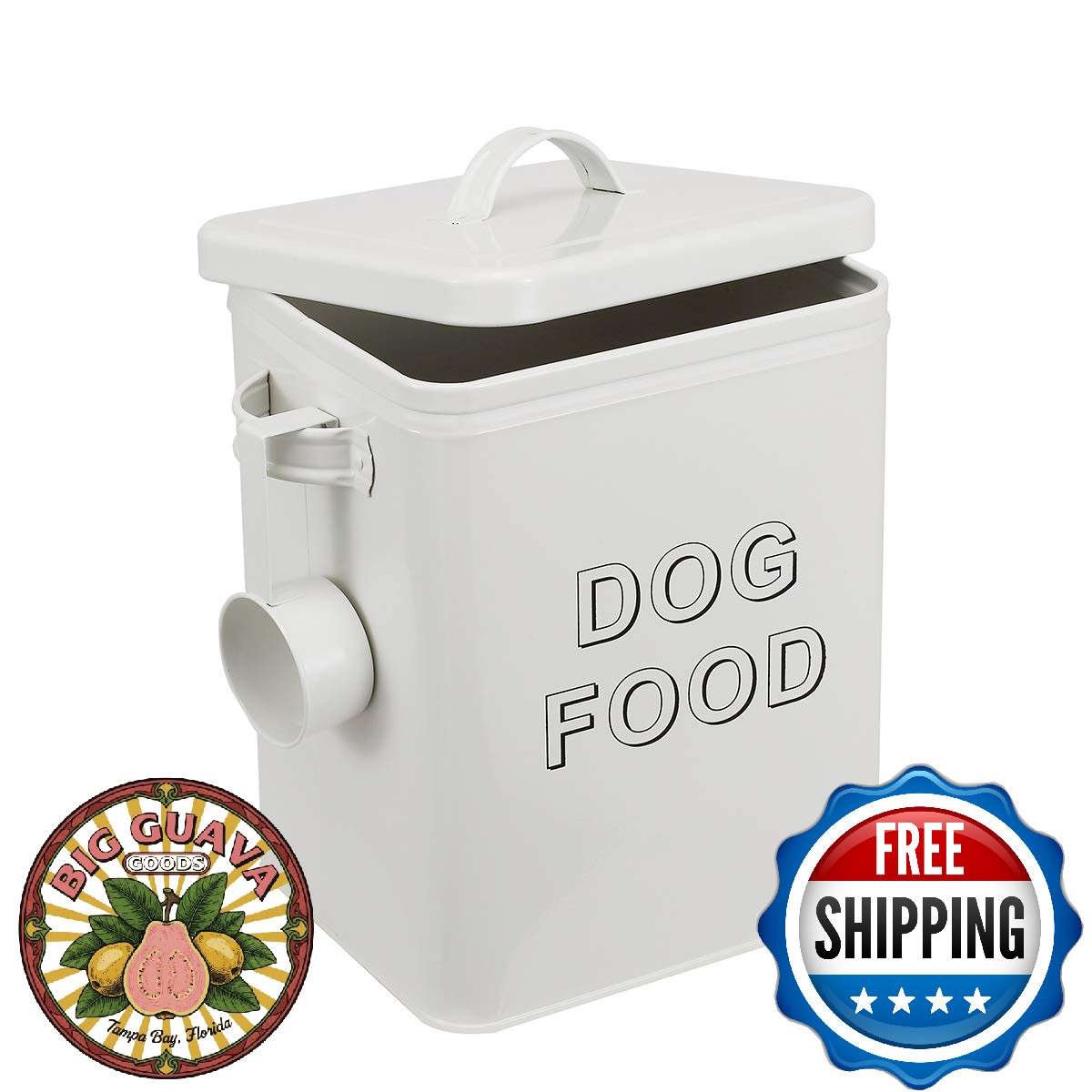 Storage Container Farmhouse Pet Food Storage Containers With Lid And Sc