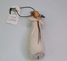 Willow Tree Friendship Ornament Holding Flowe...