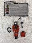 Vintage Hasbro Fire Fighter Barbecue G.I. Joe Action Complwte w/ Card - Clean