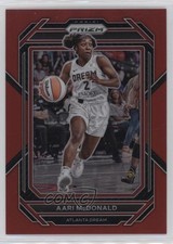 2023 Panini Prizm WNBA Red Prizm 131/199 Aari McDonald #5 ng3