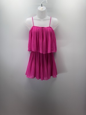 pink baby shower maternity dress Momyknows Pink Off Shoulder Bandeau Pleated Bodycon Puff Sleeve Evening Gown Baby Shower Maternity Maxi Dress Pink / M main image 0