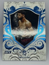 2025 Topps Royalty UFC Yair Rodriguez Blue Foil /25 BOOKEND! 🔥