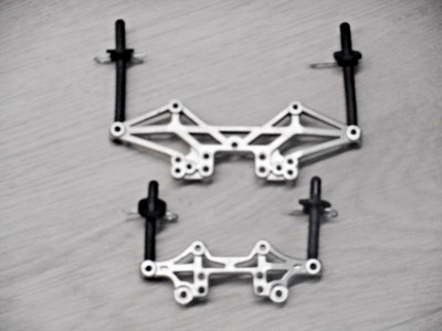Thunder Tiger Ts4n Stoßdämpferbrücke vorne & Karosseriestütze Set