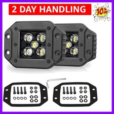 Flush Mount Led Pods 2pcs 5 100w Cree Led Work Lights Spot Driving Light B...