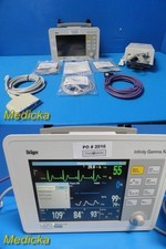 Siemens Infinity Gamma XL Monitor (CO2NBPSPO2ECGTEMP) W/ PSU & Leads, 36919
