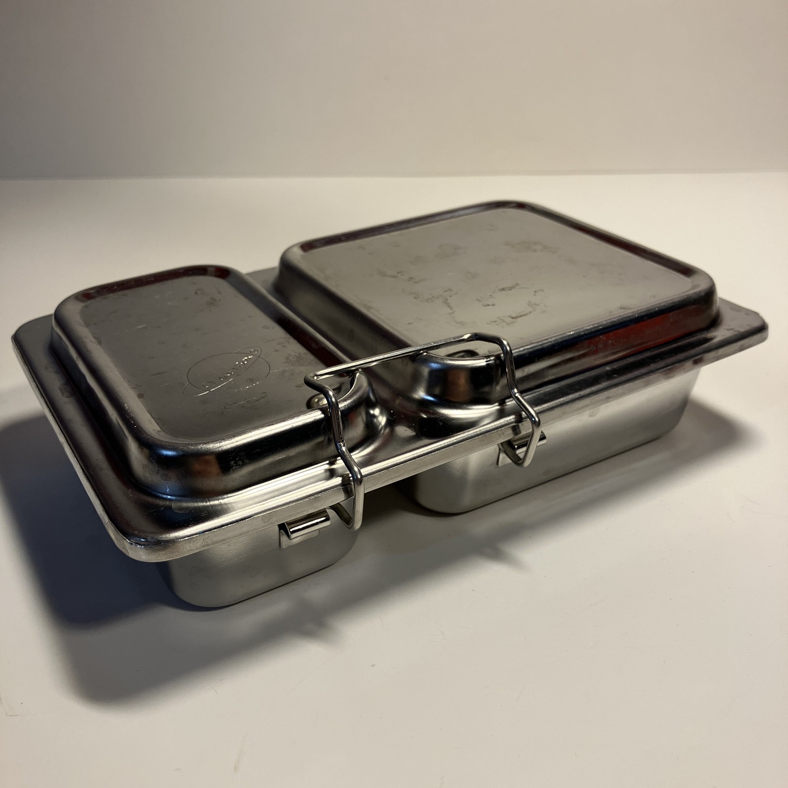 Shuttle Stainless Steel Bento Lunch Box Container 2-compartm