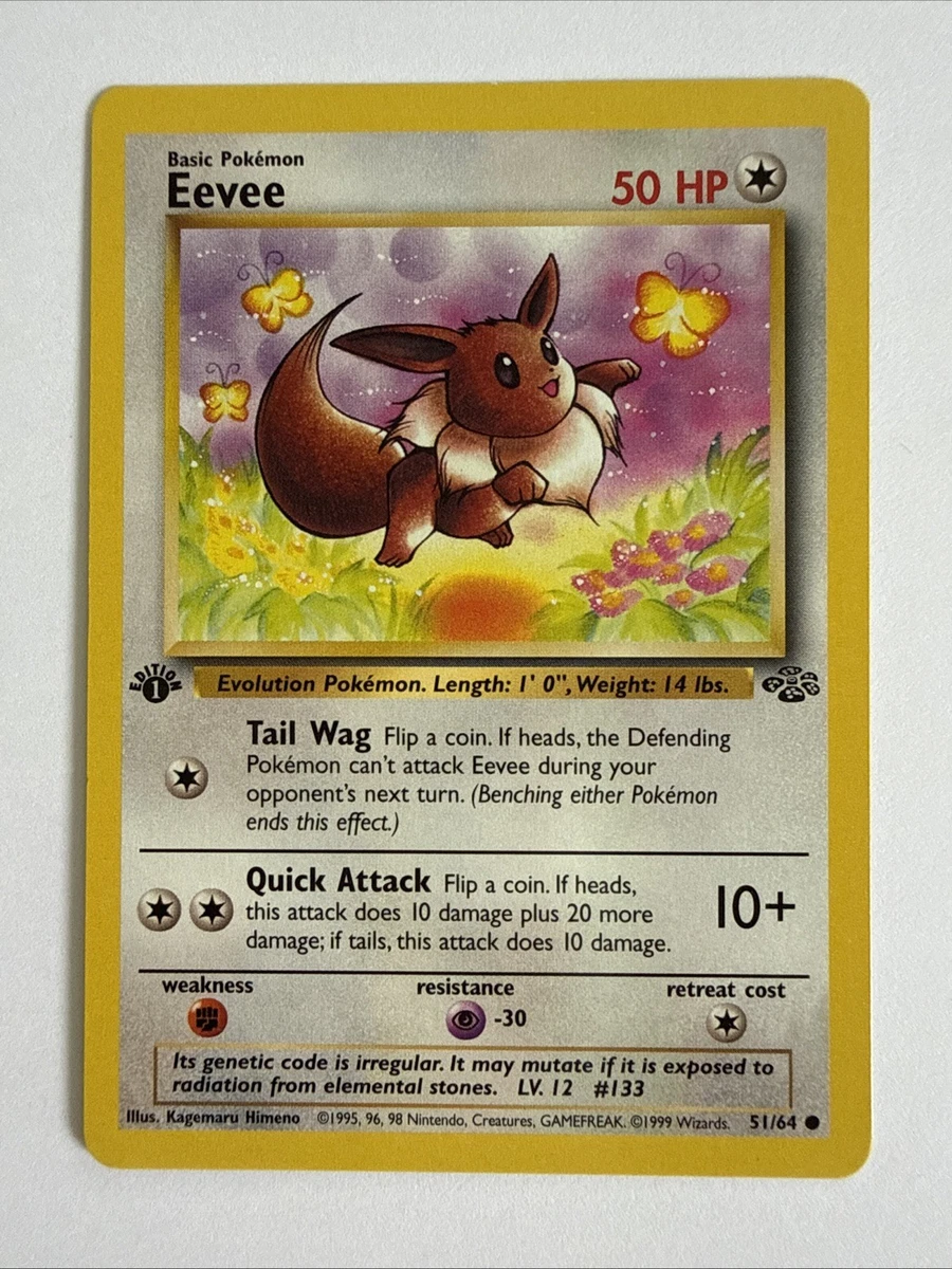 pokemon card eevee value Pokémon TCG 1st Edition Individual Trading Games for sale but overall look nearly unplayed with no major defects Eevee 130/185 Vivid Voltage NM