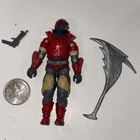 1987 GI Joe Cobra Royal Guard La Team 99% Complete & File Card (No Mouth Piece)