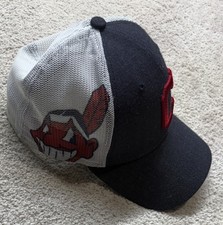 Cleveland Indians Hat Chief Wahoo FITTED MLB Cap onfield New Era 39Thirty SM/MED
