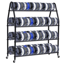 3D Printer Filament Storage Rack, Heavy Duty Storage Shelves For 100 Printing--