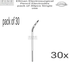 Ellman Electrosurgical Curve Electrodes  Tips Dental Tips Diathermy Electrodes
