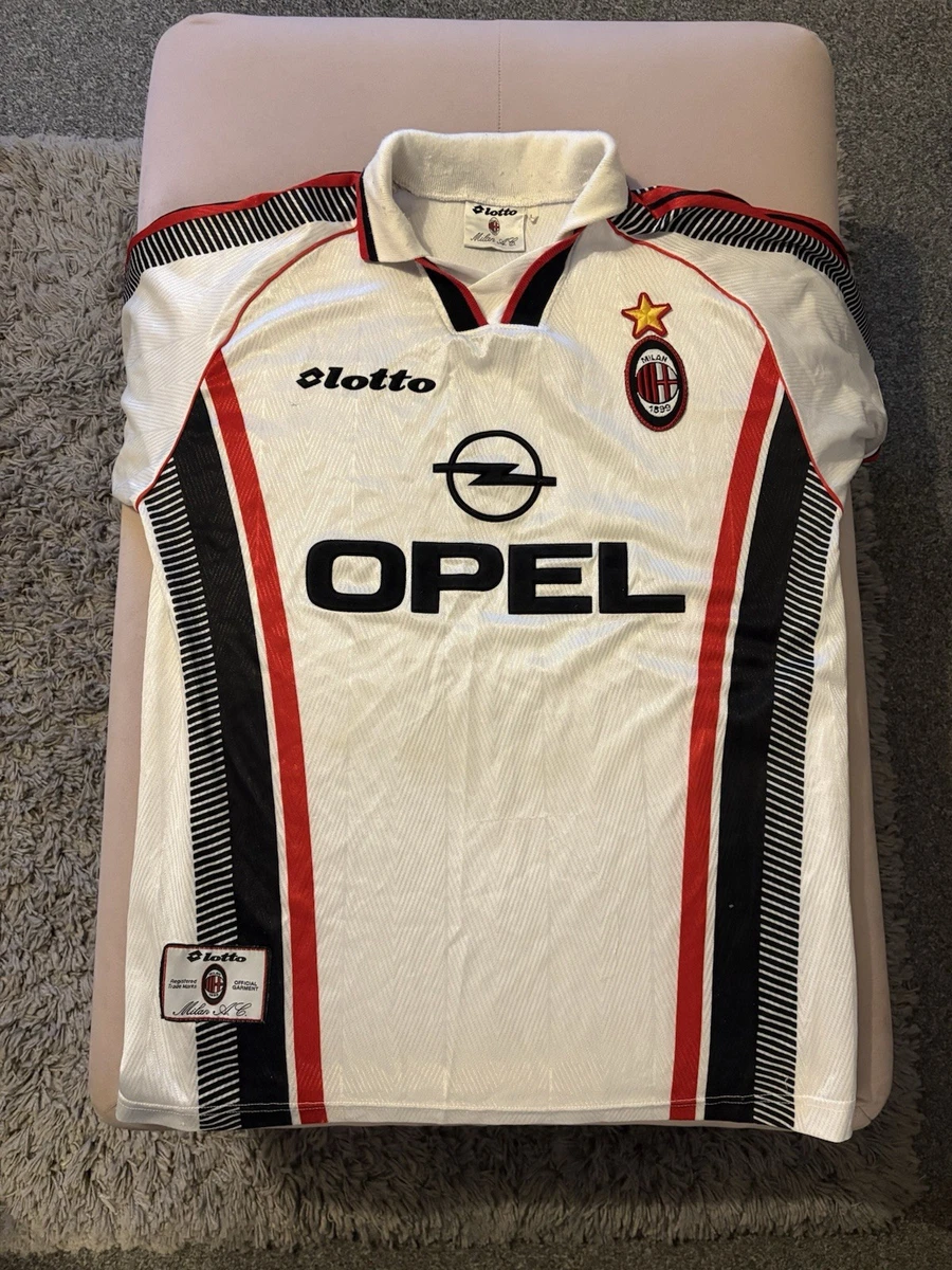 Maillot AC Milan Domicile 97/98 Adidas Maldini #3 – Taille L Vintage