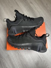 Nike Free Metcon 6 Triple Black FJ7127-003 UK Size 8.5 Brand New