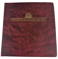 The Heritage Collection US Commemorative Stamps 1935-1991 Complete in Book
