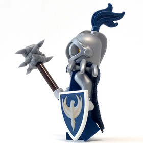 LEGO Castle Crown Hawk Knight Minifigure 7094 Fantasy Era 852293 Scale Mail 7036