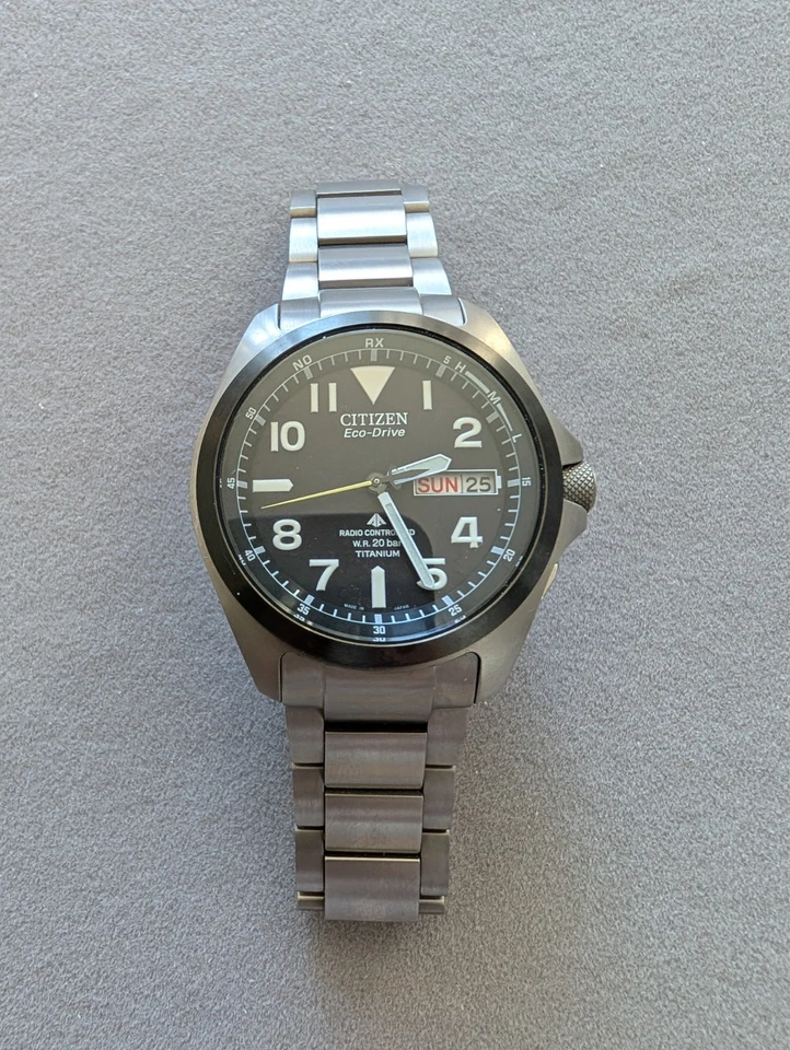 Citizen Promaster Land JDM Titanium PMD56-2952 Eco-Drive *Se envía desde EE. UU.* - Imagen 1 de 4