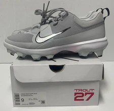 Nike Force Trout 9 Pro MCS Baseball Cleats (Wolf Gray) US 9 Men’s FZ0915-002