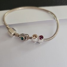 Chamilia Sterling Silver Fine Bracelets Charms for sale