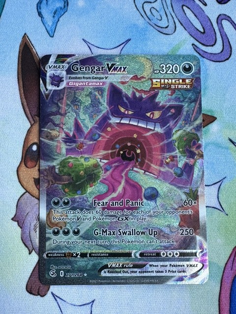 Gengar VMAX (Alternate Art Secret) 271/264 Swsh08: Fusion Strike Holo