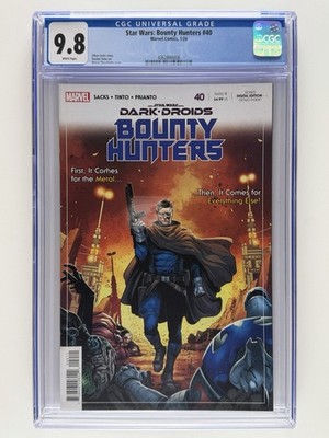 Star Wars: Bounty Hunters #40 (Marvel Comics January 2024) CGC 9.8 White