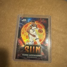 2025-26 Topps Cosmic Chrome Giannis Antetokounmpo Planetary Pursuit Sun SSP