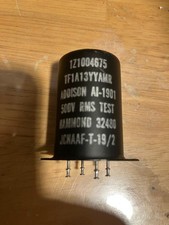 Hammond 32480 Transformer Vintage Rare Plate to Line 1Z1004675 TF1A13YYAMR