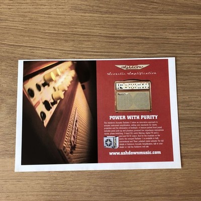 MUSIC37 MAGAZIN WERBUNG 5X8 ASHDOWN AKUSTIKHEIZKÖRPER 2