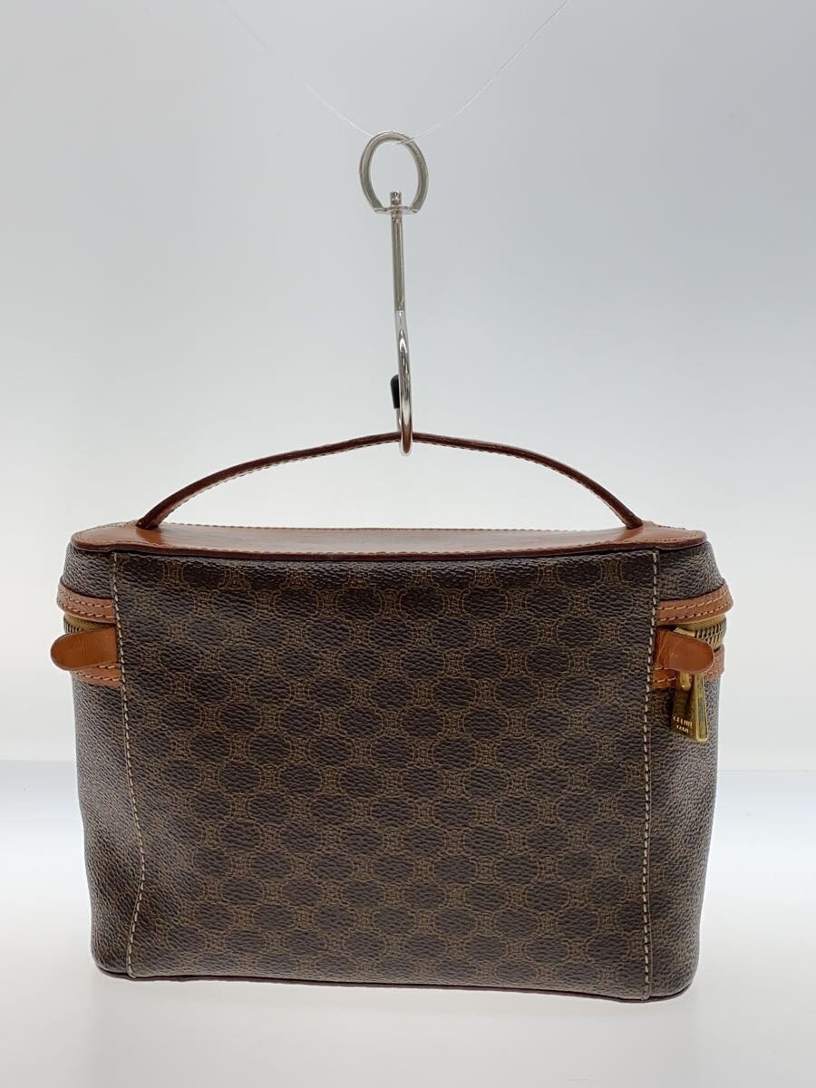 バッグ CELINE Macadam Vanity Pouch Bag tagged CELINE Macadam Makeup pouch Cosmetics Pouch Hand Bag Vanity