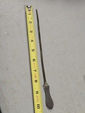 Old  VIntage Antique Medical Tool Uterine Barnes Sound Calibrated F Walters & Co