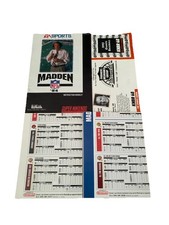 Madden NFL 94 (Super Nintendo, SNES, 1993) MANUAL & PLAYBOOKS ONLY