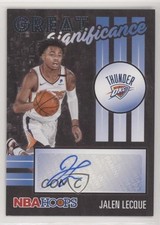 2020-21 Panini NBA Hoops Great SIGnificance Jalen Lecque #GS-JLQ Auto 5l1