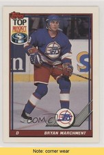 1991-92 Topps Bryan Marchment #116 READ 0b3