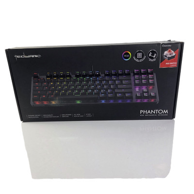 TECWARE PHANTOM 87 Key RGB MECHANICAL KEYBOARD | OUTEMU RED SWITCH