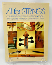 All For Strings Comprehensive String Method Violin Book 1