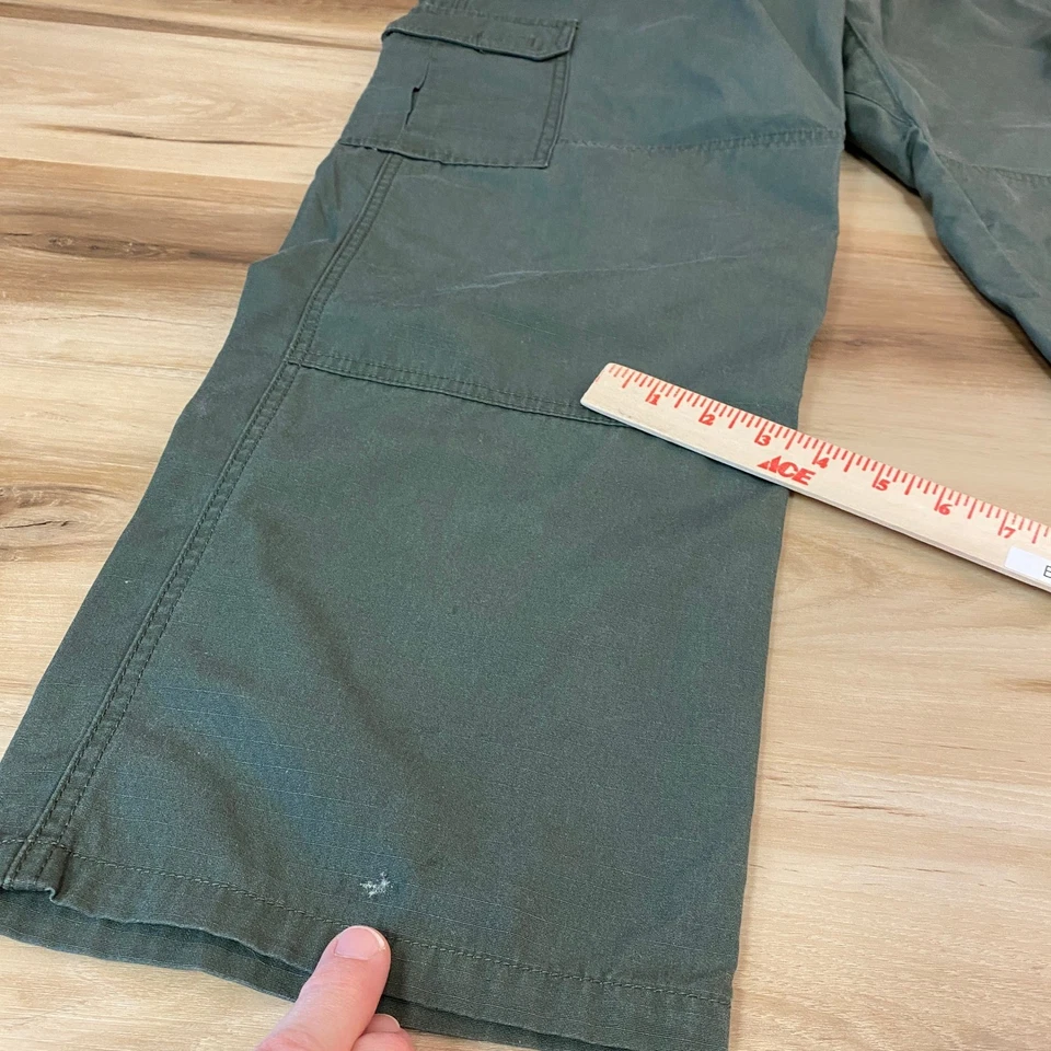 5.11 Tactical Men's Olive Green Cargo Pants Workwear Utility Size 38x30 - Image 3 of 4