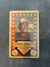 1983 Perma-Graphics All Star Gold Andre Dawson