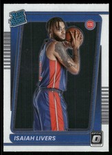 2021-22 Donruss Optic #177 Isaiah Livers Detroit Pistons Rookie