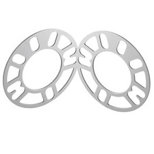 3mm Universal Wheel Spacers for Most 4 5 Lug Wheels, 3mm 1/8" Thick 2 Pack