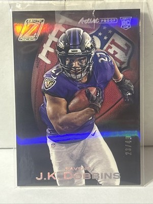 J.K. Dobbins (RC) - 2020 Panini Zenith - Rookies #59 Artist Proof Silver /49