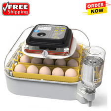MATICOOPX 20 Egg Incubator with Humidity Disp...
