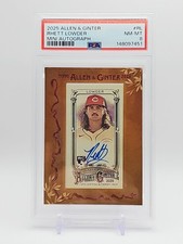 2025 Allen & Ginter RHETT LOWDER RC Rookie Framed Mini Auto #MA-RL