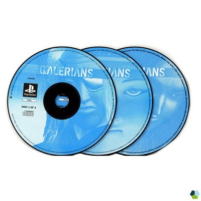[PS1] Galerians (CD) - Discs 1-3 - PAL - 2000 - Playstation 1