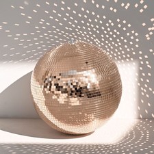 Yescom 20" Large Disco Ball Mirror Big Hanging Glass for Party Events Wedding
